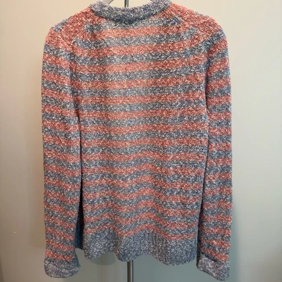 J.Crew Tweed Stripe Open-Front Cardigan Sweater – Style #AK161 – Size M - Picture 2 of 3